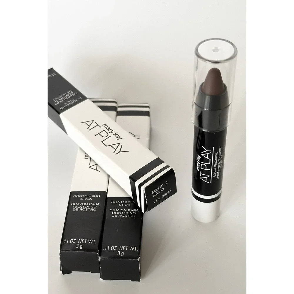 (3 Pack) Mary Kay At Play Contouring Stick Sculpt 2 NEW IN BOX